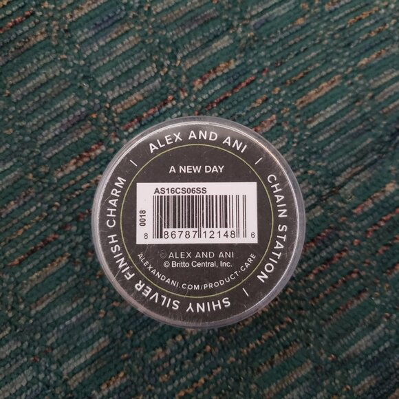 NWT Alex & Ani Charm A New Day Chain Station  641 - Picture 2 of 3